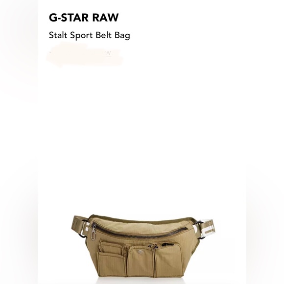 New G-Star raw Stalt Sport Waistbag | G-Star RAW® - Picture 1 of 3
